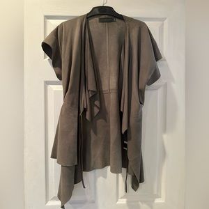 Stella & Jamie goat skin wrap jacket